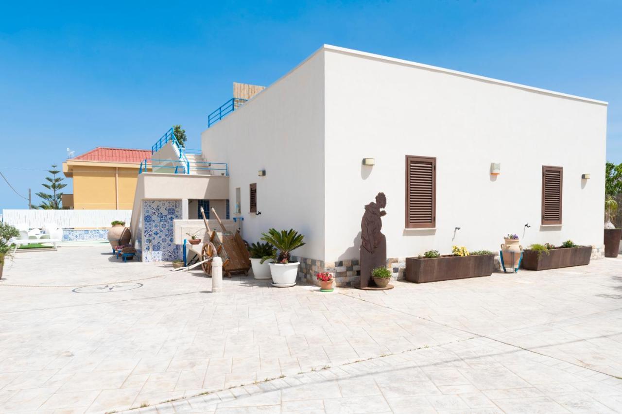 Villa Con Piscina Alcamo Marina Kültér fotó