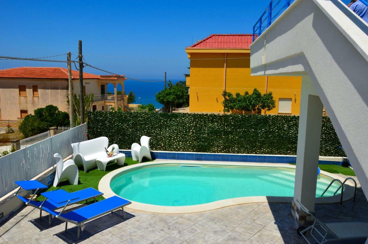 Villa Con Piscina Alcamo Marina Kültér fotó